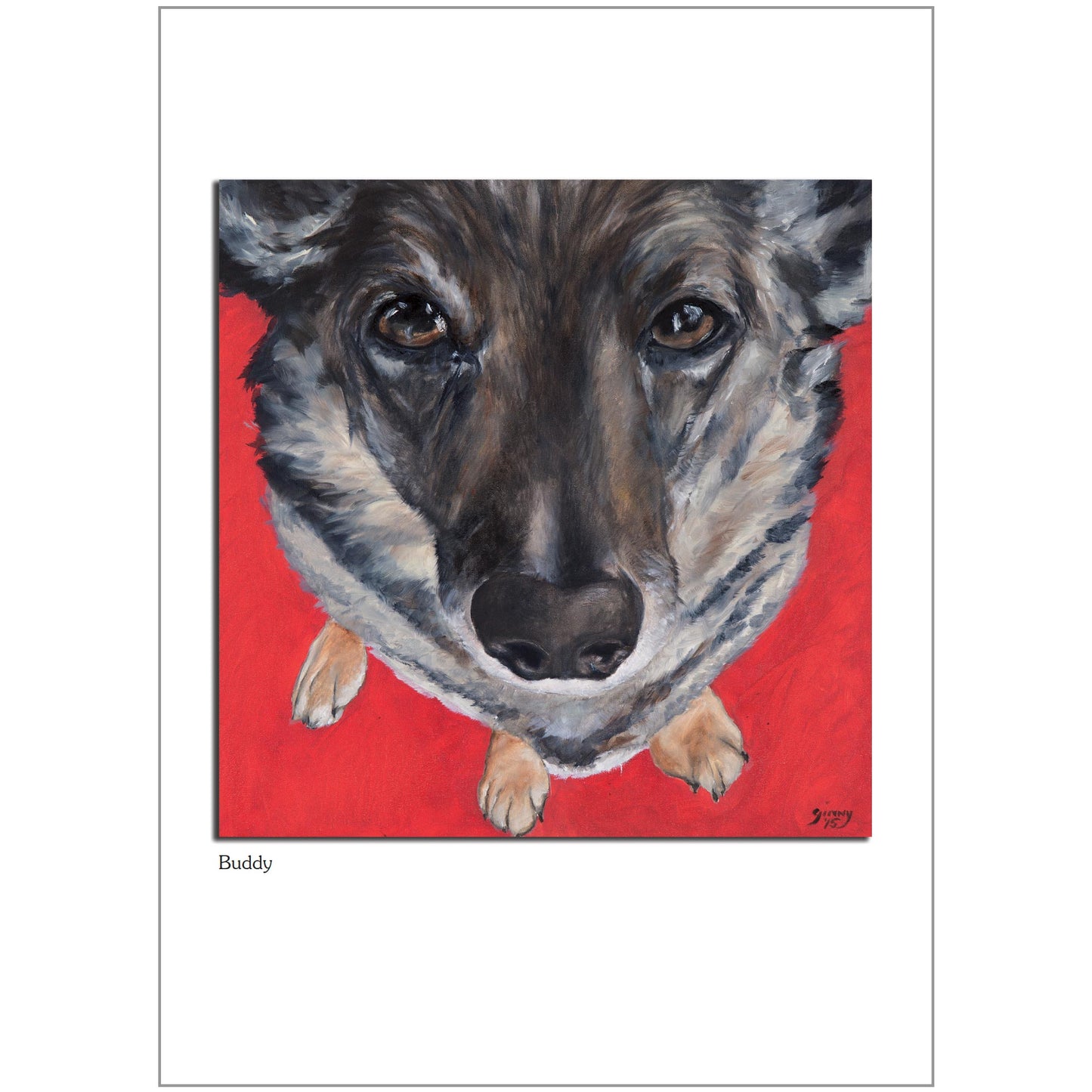 Buddy Note Card
