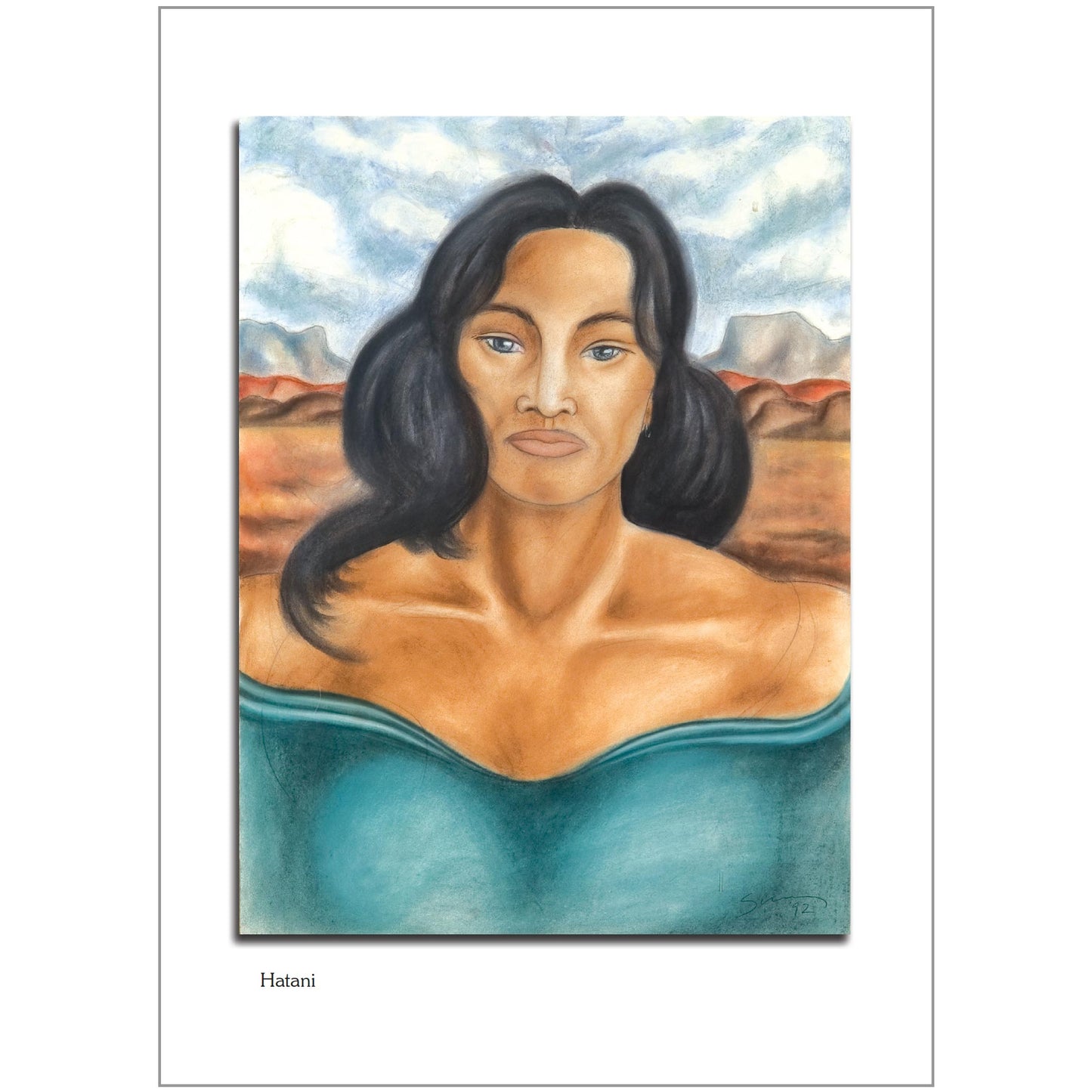 Hatani Note Card