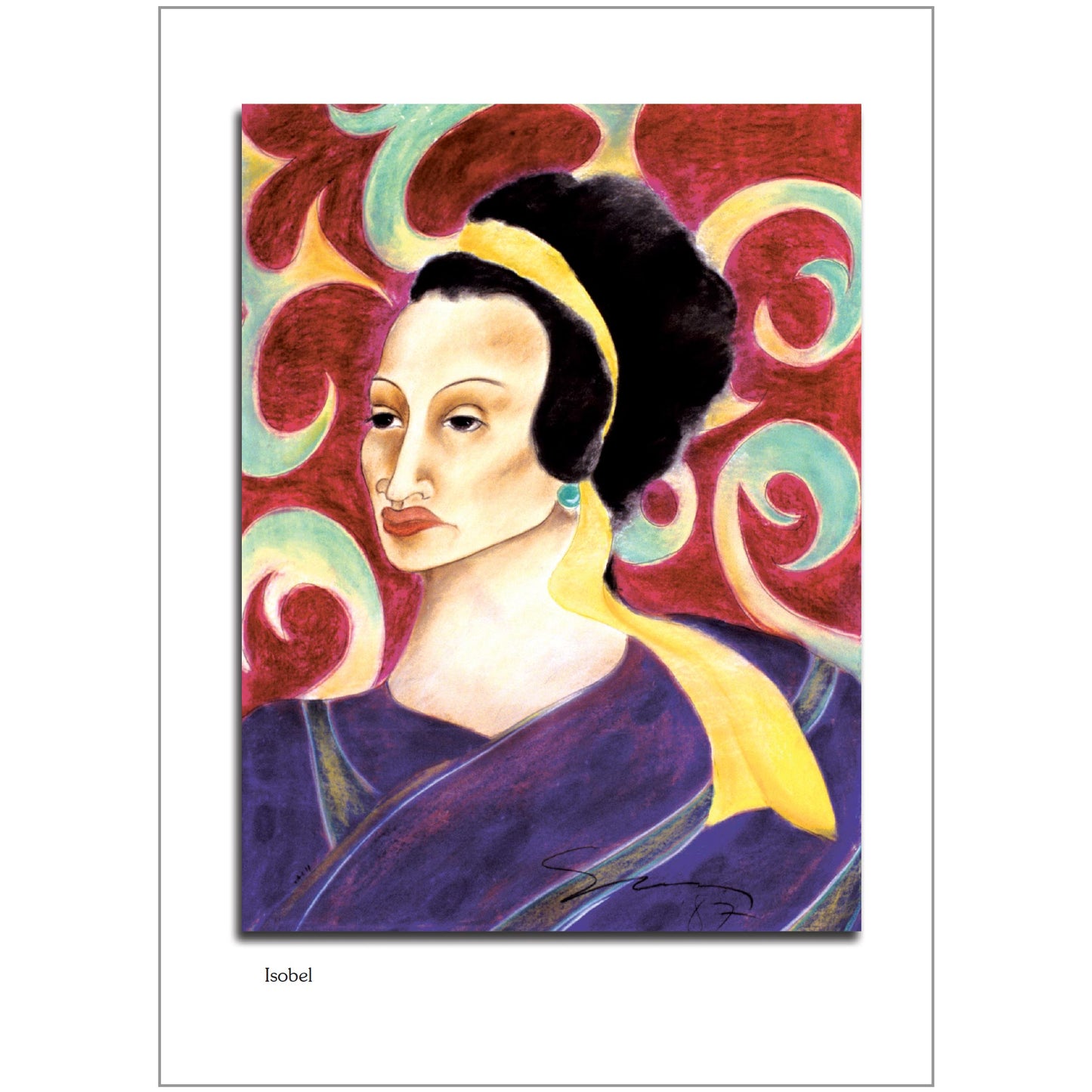 Isobel Note Card