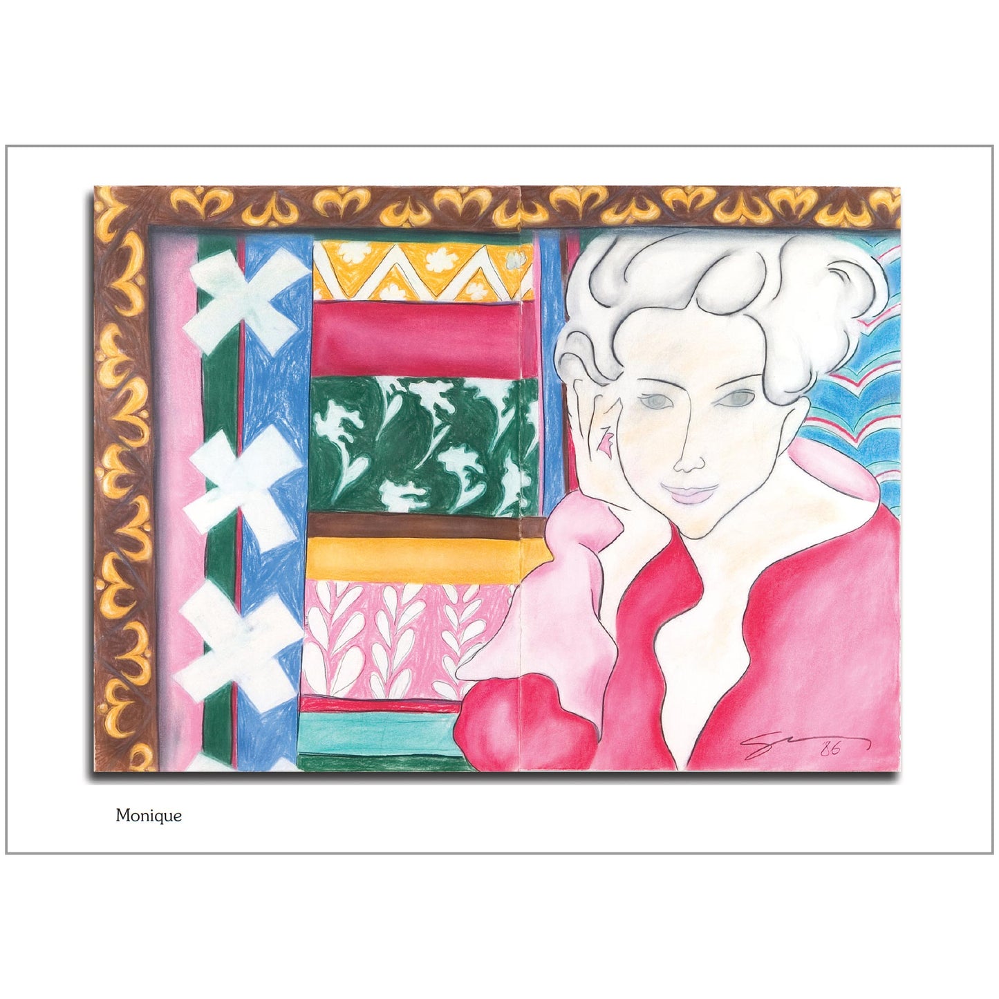 Monique Note Card