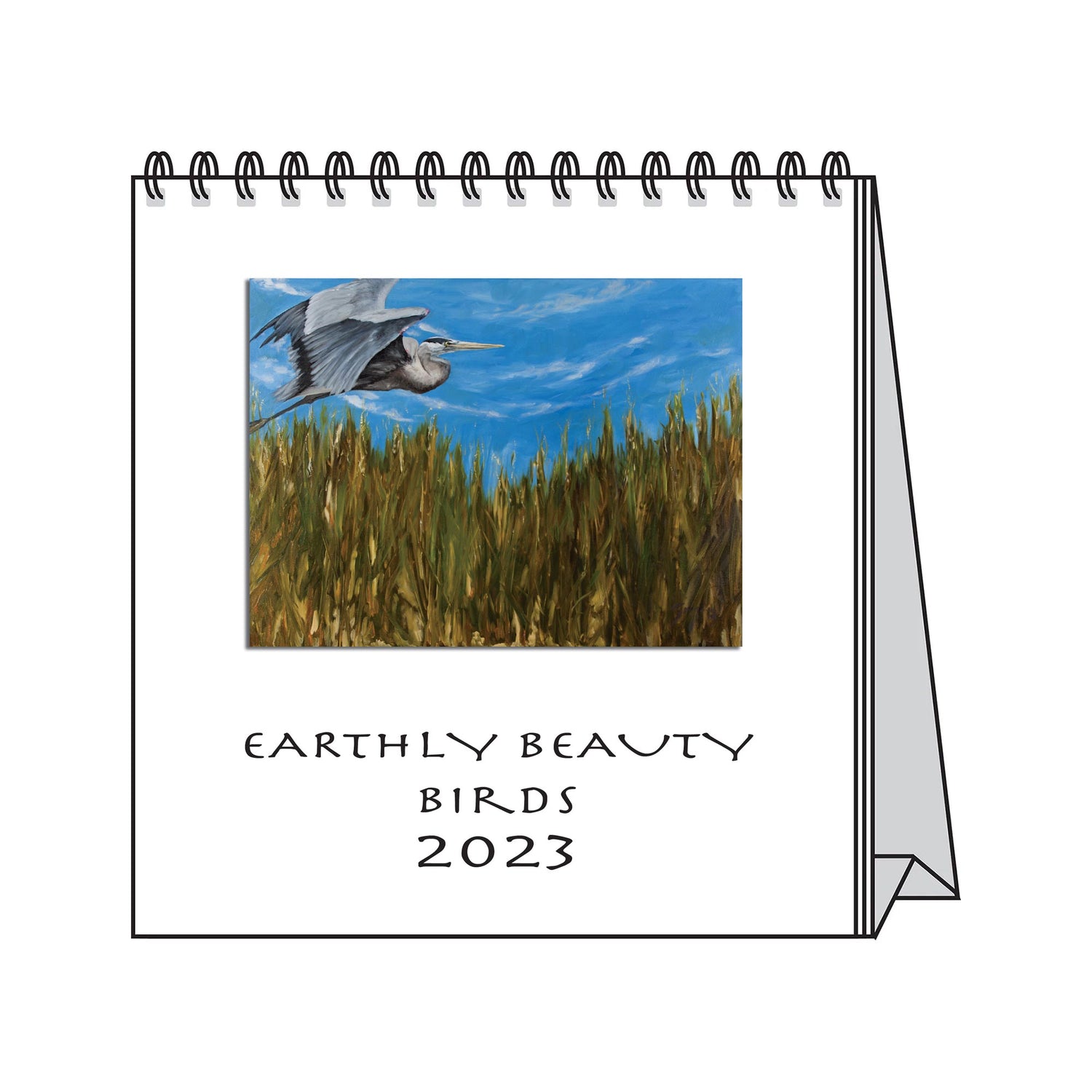 2023 "Earthly Beauty Birds" Easel Calendar