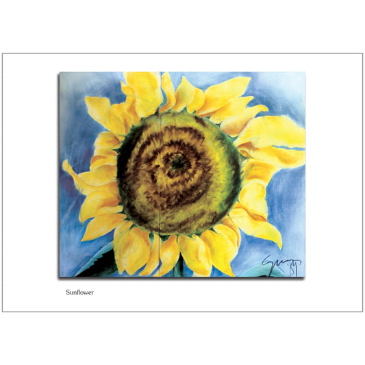 Sunflower Note Card