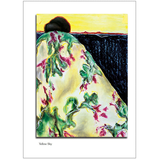 Yellow Sky Note Card